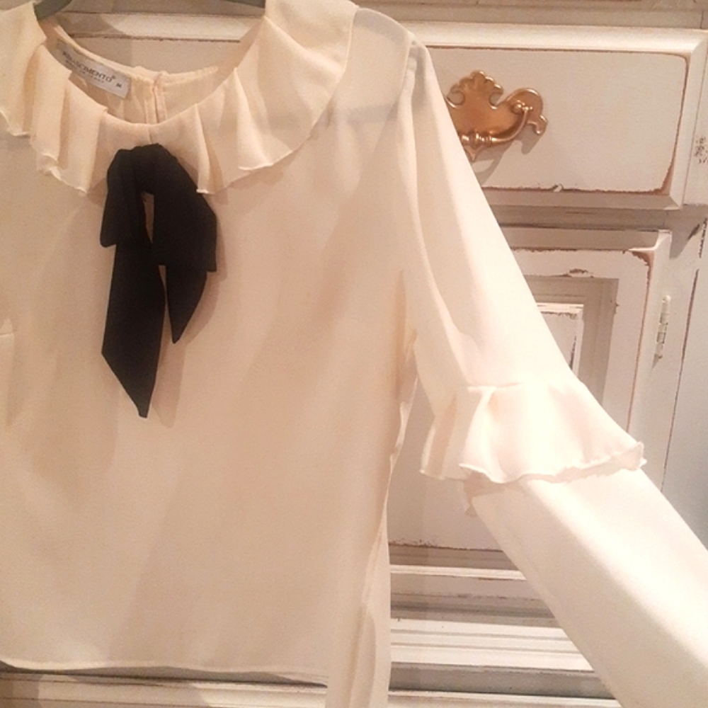 RINASCIMENTO silk blouse - Picture 2 of 4